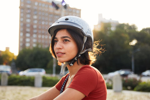 Madison gray bicycle helmet in Brooklyn 