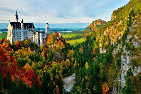 romantic route germany, family ride 