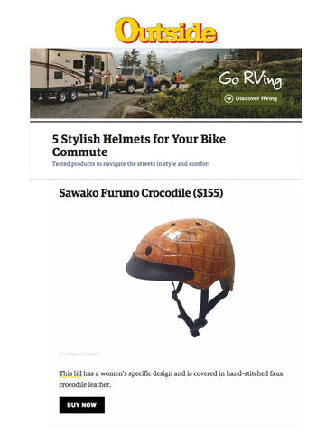 Outside magazine article top 5 commuter bike stylish helmets