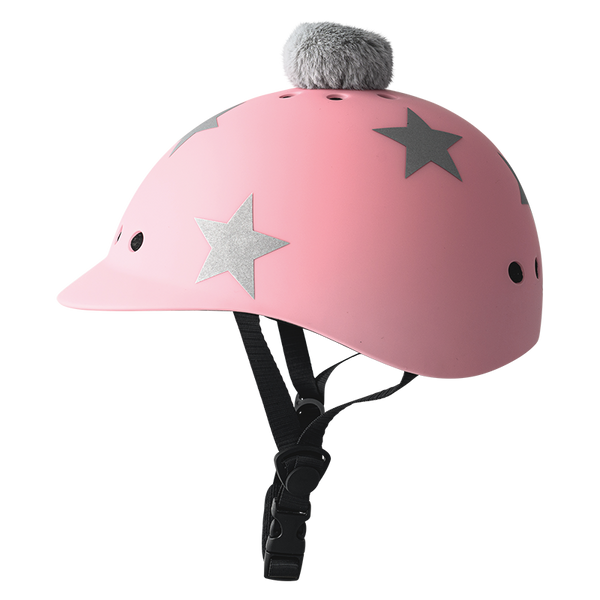 pink kids helmet