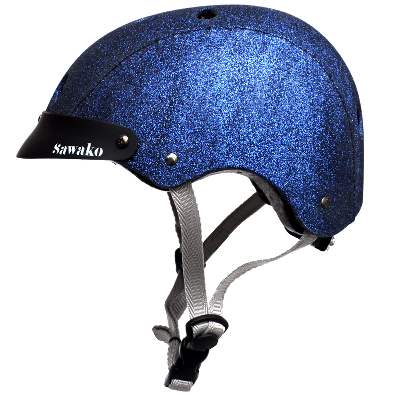 glitter bike helmet