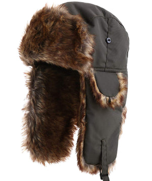 real fur winter hat