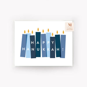 Set of 6 Hanukkah Candles Cards - Illinois Holocaust Museum & Education Center