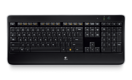 Logitech Wireless Illuminated Keyboard K800 – Most