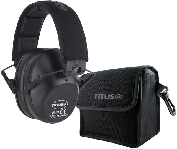 Titus Onyx 37 NRR - Quality Hearing Protection EarMuff – TITUS CSE