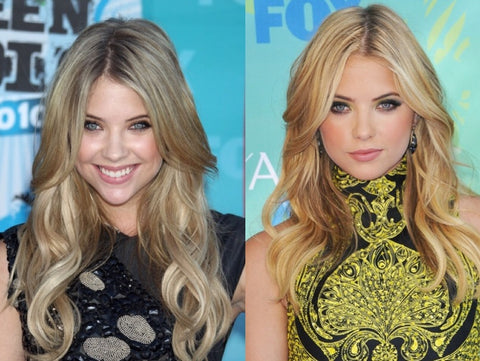 ashley benson medium hair straight