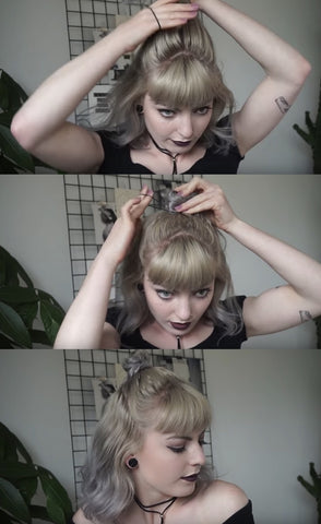 Half-Up Bun Hairstyle | FoxyBae