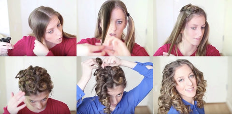 How to Curl Hair Without Heat | FoxyBae
