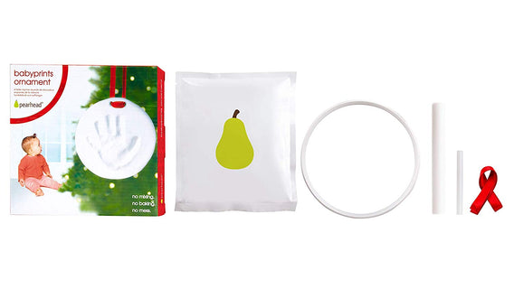 Pearhead Babyprints 2-Pack Baby Handprint and Footprint Ornament Kit, DIY  Christmas Holiday Keepsake Gift 