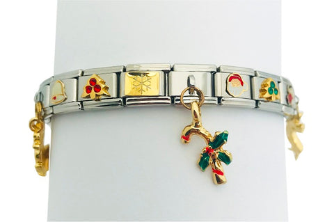 University Gifts Italian European Friendship Bracelet Charms 9 mm  Hummingbird