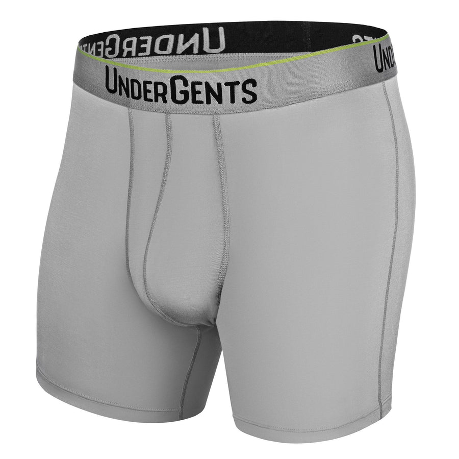 UnderGents 4.5" Men's Boxer Brief Underwear (Flyless): Ultra Soft Comf