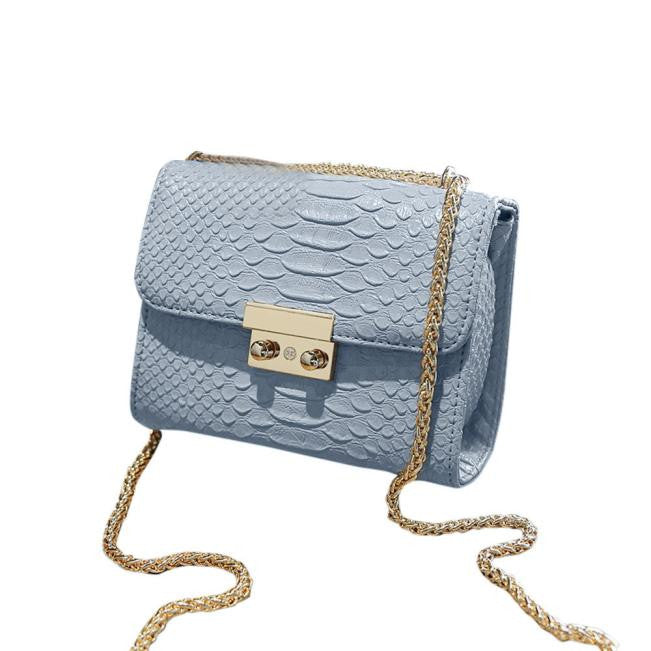 Small Messenger Shoulder Bag, Blue – Pretty Missy Inc.