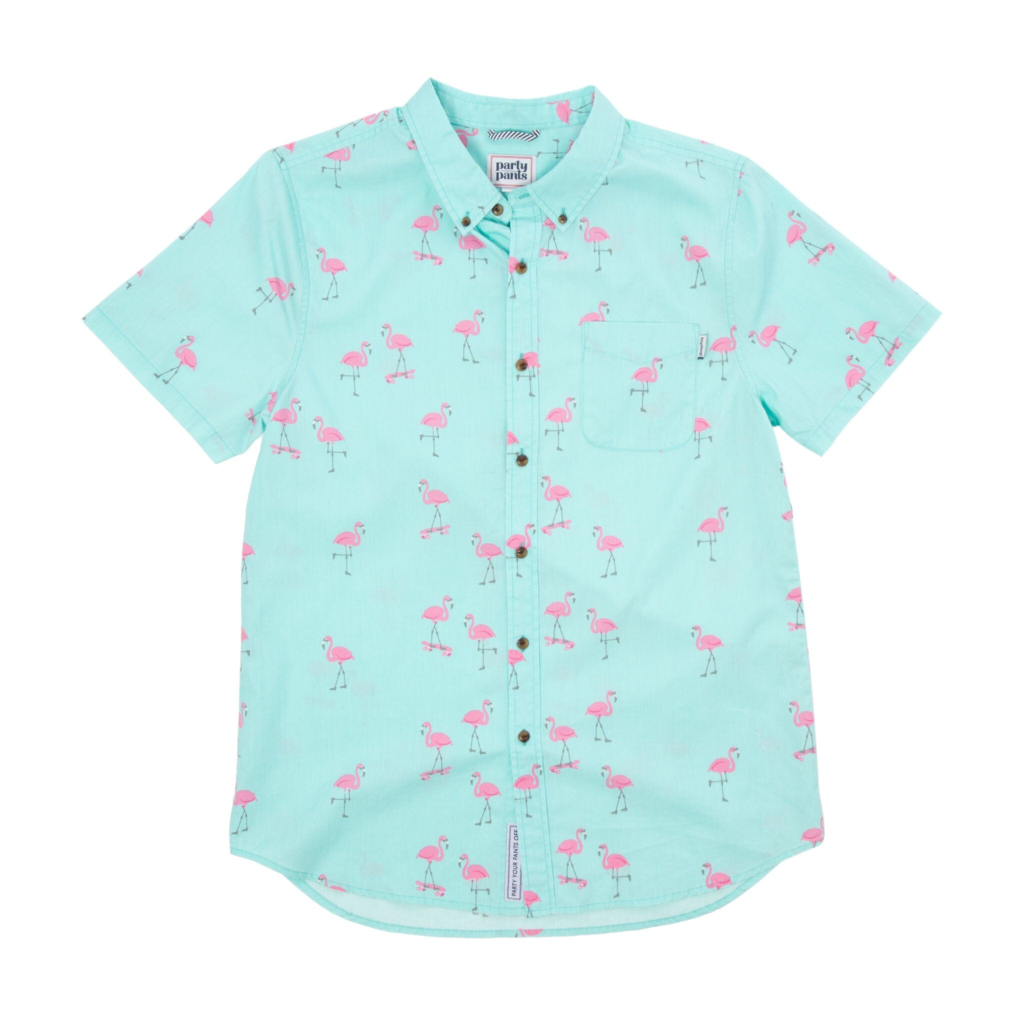 pink button up shirt mens