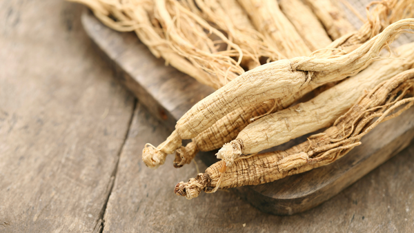 Ginseng whole herb, which may increase dopamine and help people with ADHD