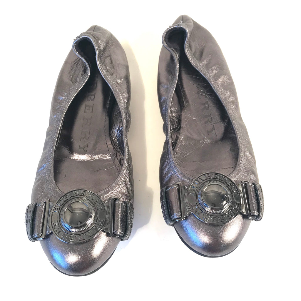 burberry sandals womens silver