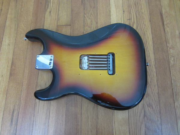 2007 Fender Standard Stratocaster Body | 3-Tone Sunburst, PW29 Bridge