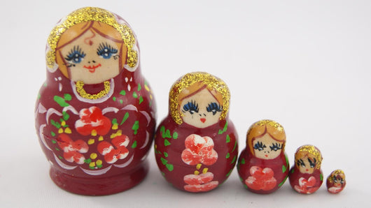 small russian nesting dolls