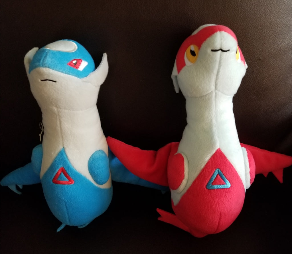 latios and latias plush