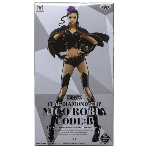 One Piece Nico Robin Code B Flag Diamond Ship Figure Holy Cow Anime