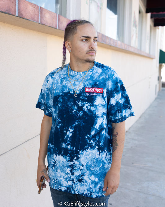 Shaka Wear Shtdss Heavyweight Tie-Dye T-Shirt - Milky Way - S