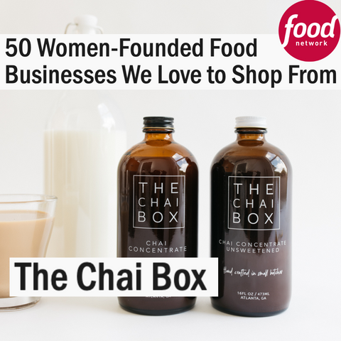 Food Network features The Chai Box tea in an article about women-owned business they love to buy from