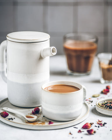 The Chai Box chai original recipe using loose leaf tea blends and spices 