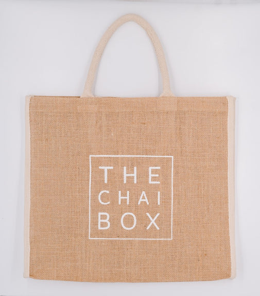 The Chai Box Tote is a great sustainable gift for tea lovers. 