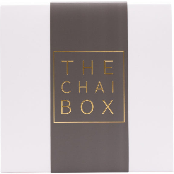 Box of Chai + Biscuits Gift Set. The perfect gift for the tea lover in your live. Enjoy authentic chai.