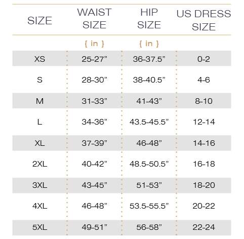 Size Guide – WOW Shapers