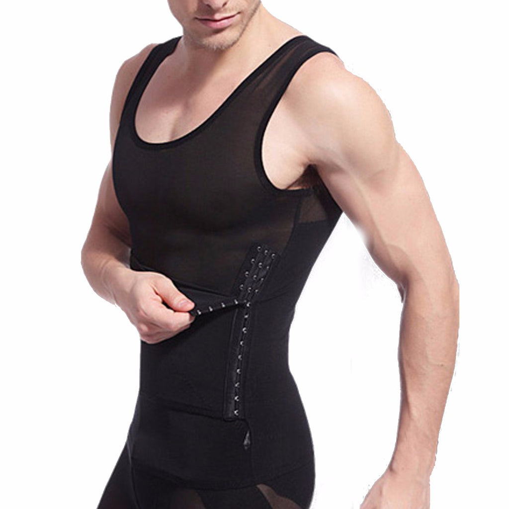 Men's Compression Girdle and Sleeveless Vest Shapewear – WOW Shapers