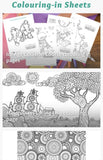 Essential Kids Colouring in Pages for Kids Travel Activities 