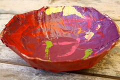 Mothers Day Paper Mache Bowl Kids Can Make