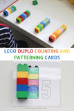 Lego Duplo Counting and Pattern Activity for Kids Travel