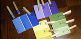 Matching Colour Peg Activity for Kids Travel 