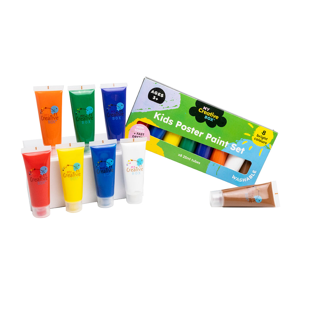 Oil Pastels, Non Toxic Set of 8, Colourful Fun for Kids