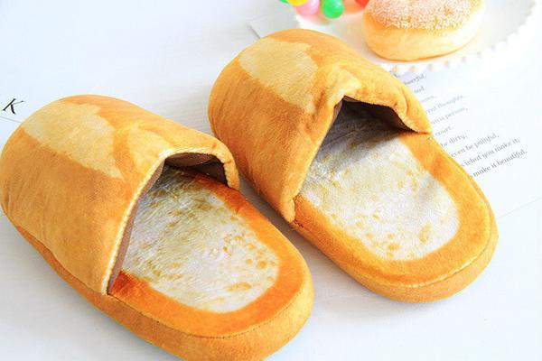 Bread Loaf Winter Slippers Warm Home 
