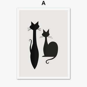 Tableau Les Chats Noirs Les Minous Lesminous