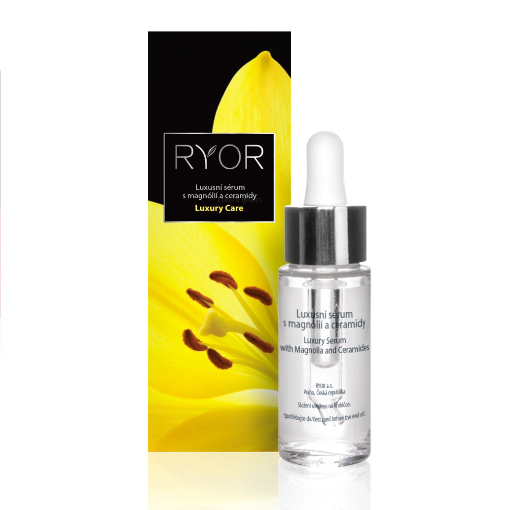 Suero de lujo Ryor con magnolia y ceramidas