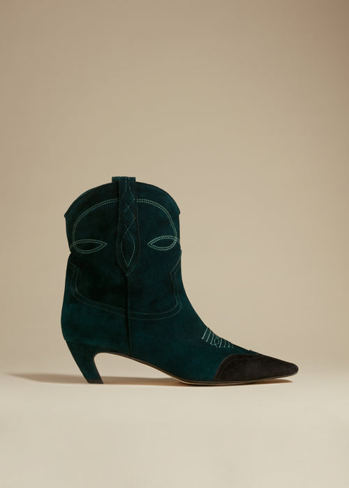 hunter suede ankle boots