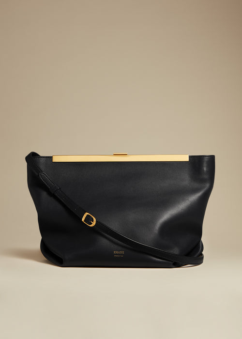 basic black crossbody bag