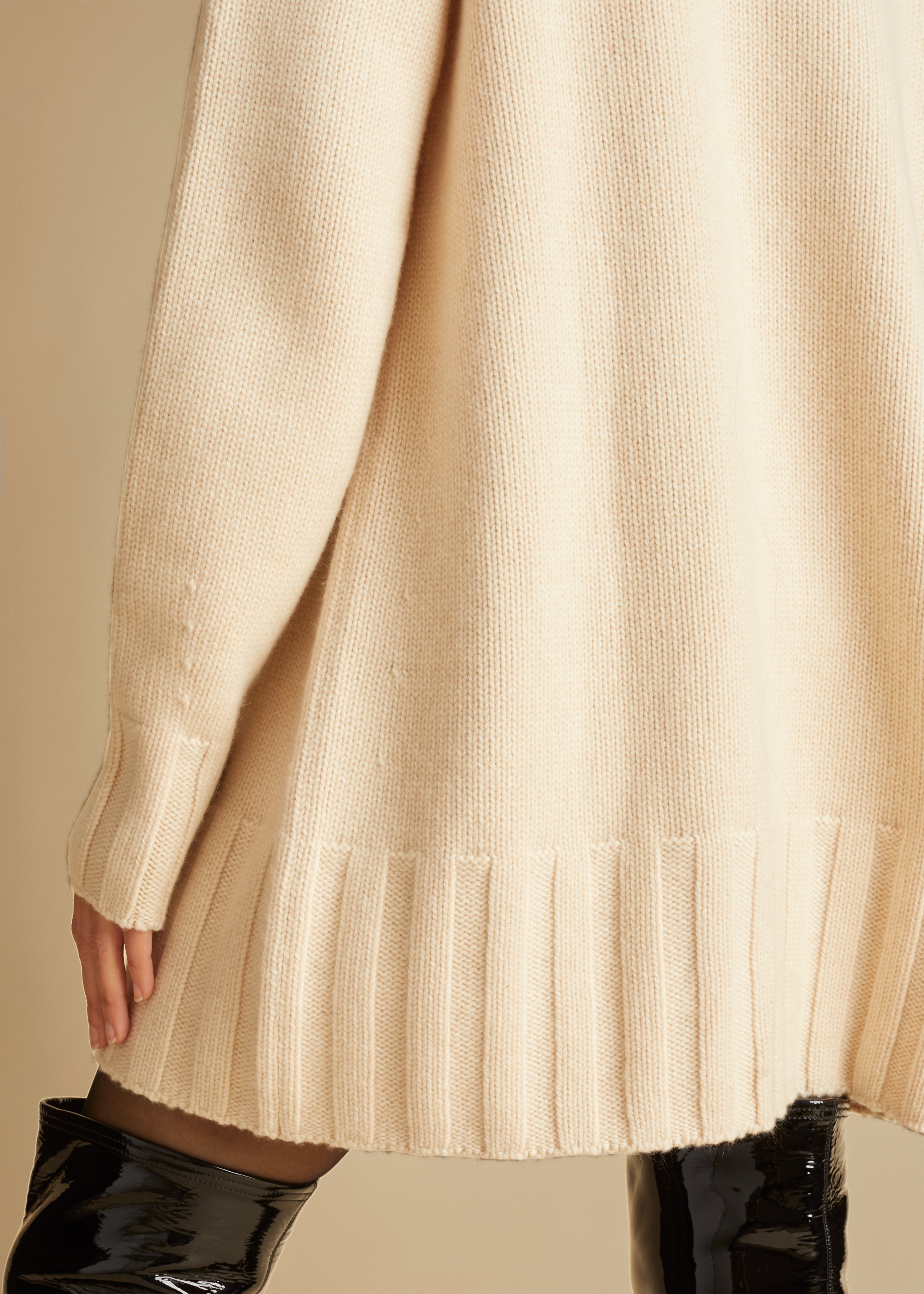 The Paola Sweater in Custard