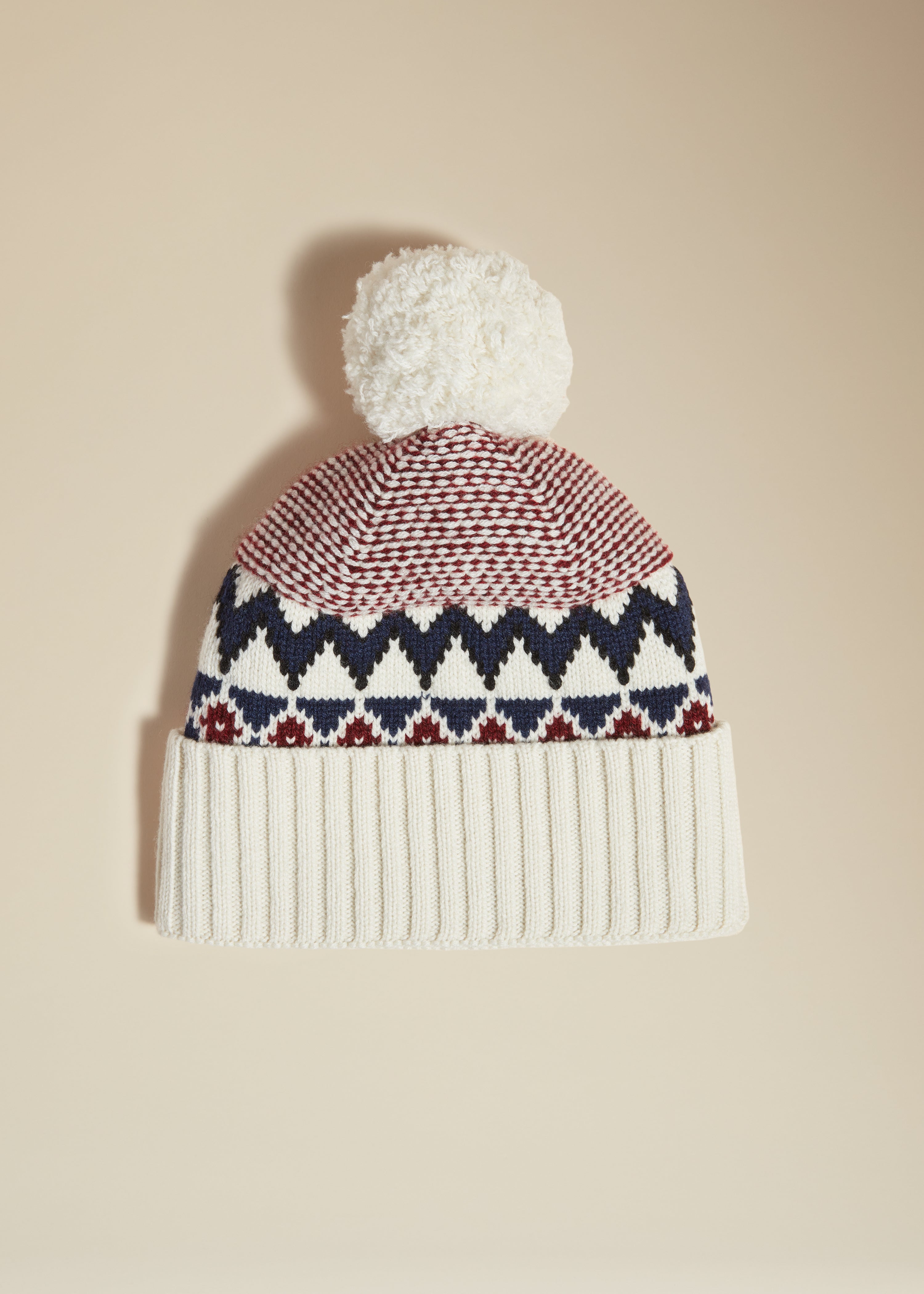 Image of The Torres Beanie in Red Multi