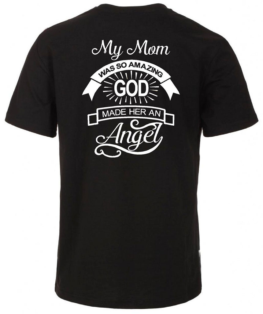 my mom is my guardian angel shirt