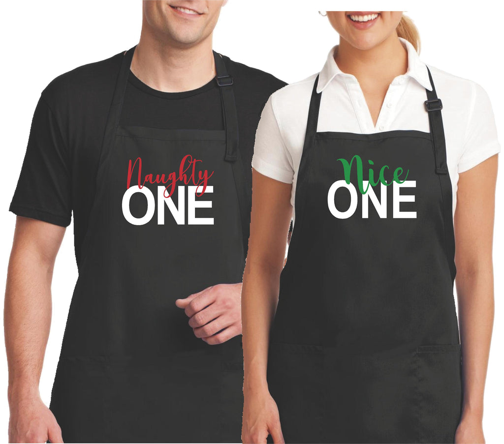 his and her aprons set