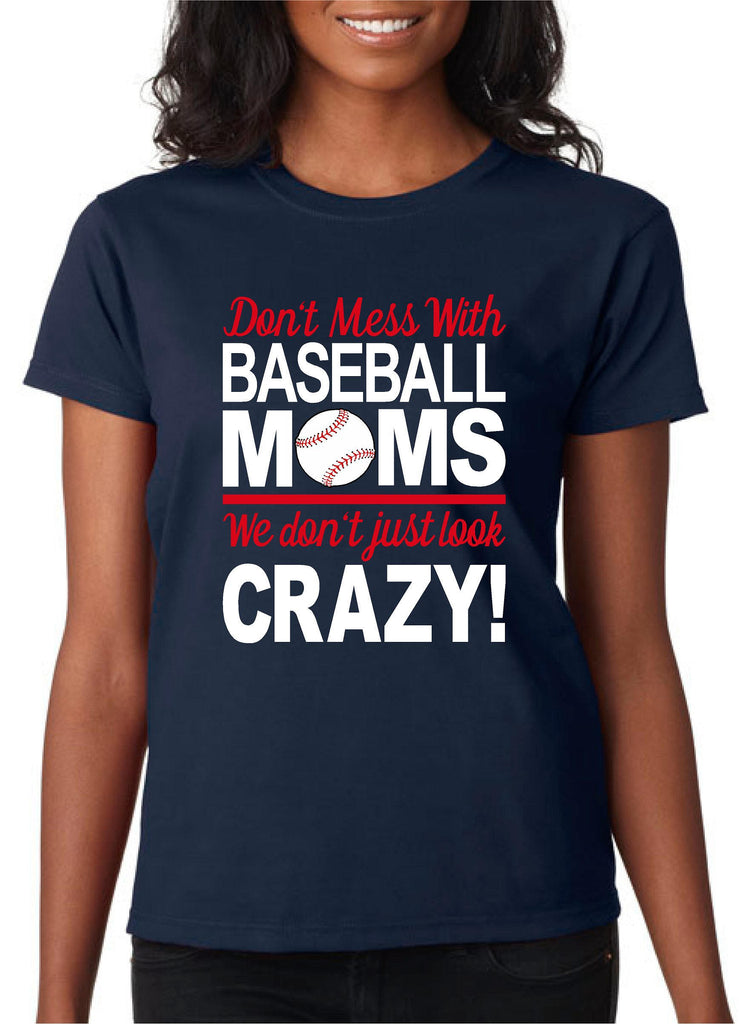 baseball mom t shirts