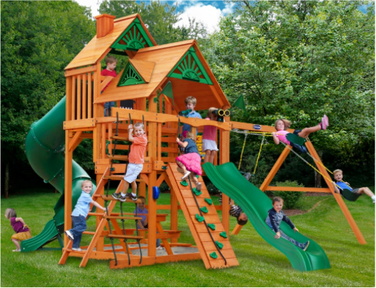 gorilla playsets example swing set