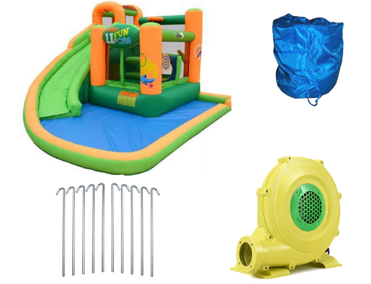 Kidwise Endless Fun 11 in 1 Bounce House and Waterslide product images