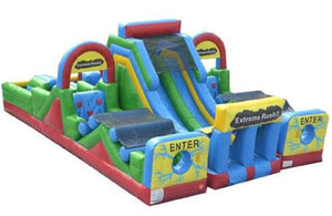 Extreme Obstacle Course II Bouncer - The Outdoor Play Store - Inflatable Bouncers