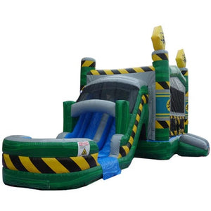 2-Lane Toxic Combo Bouncer Wet n Dry - The Outdoor Play Store - Inflatable Bouncers