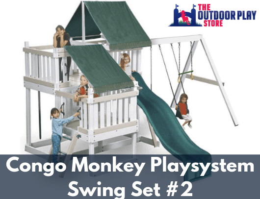 congo monkey playsystem 2 swing sets for sale